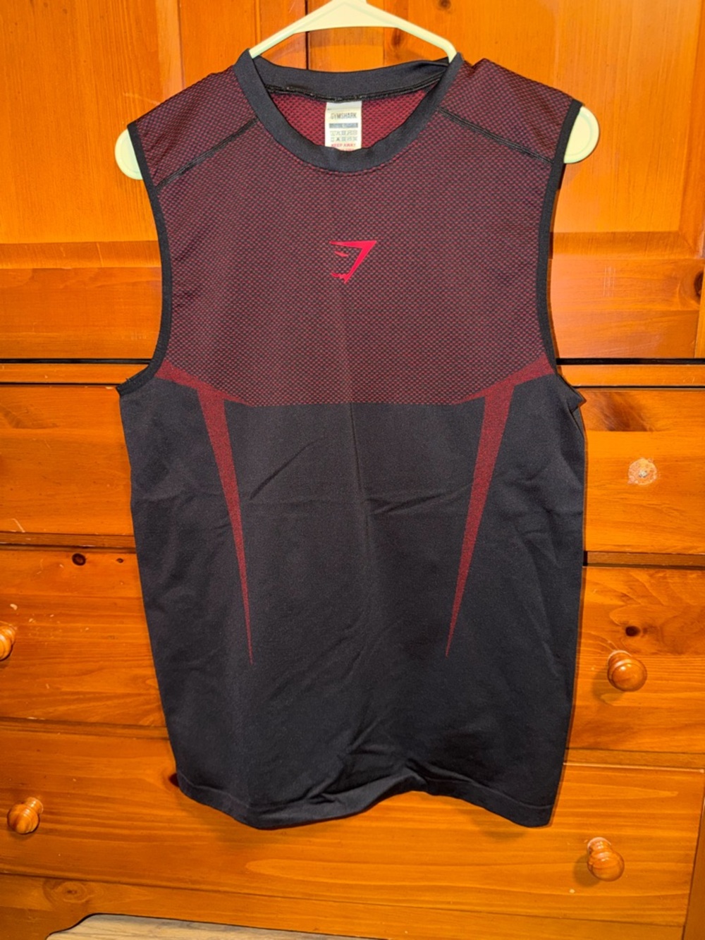 Gymshark Onyx V5 Tank Top Carmine Red
